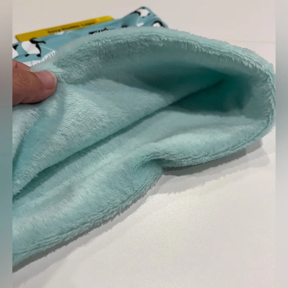 Turtle Fur Kids Printed Comfort Shell Toddlers Neck Warmer Lined Plush Blue NWT